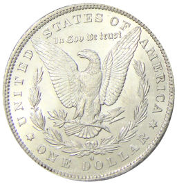 1 доллар 1883 года O США Доллар Моргана