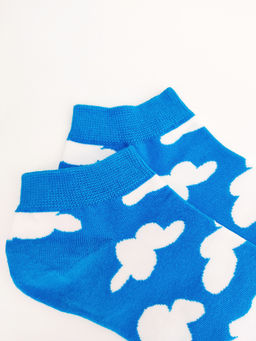 Короткие носки р. 37-44 Summer Облака - Krumpy фото 2