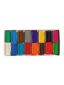 Пластилин 16цв 240 г Calligrata классический  фото 9