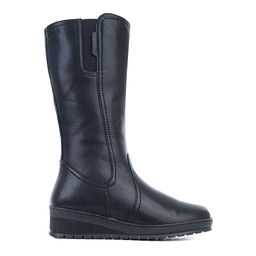 5D8234 ЖЕН Сапоги нат.кожа нат.мех+шерсть ТЭП