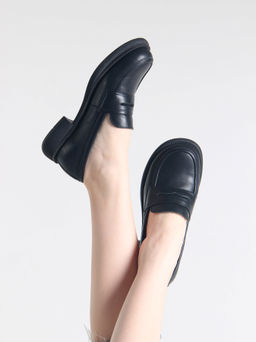 Лоферы туфли 175.патрицияbl. черный