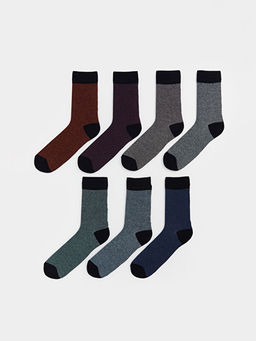 ?izgili Erkek Soket ?orap 7li