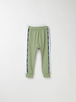 Брюки со спущенным шагом и лампасами Олива - Bungly фото 3