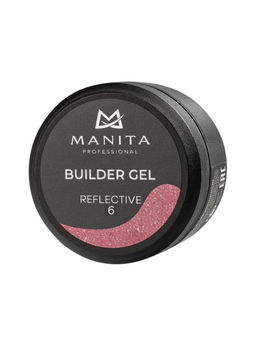 Manita Professional Гель моделирующий для ногтей светоотражающий / Builder Gel Reflective №06, 15 мл