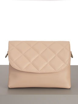 LACCOMA сумка Катрин-Л815-пудровый эко кожа хлопок