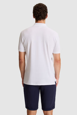 Erkek Beyaz Regular Fit Polo Yaka TiЕГrt - U.s. polo assn фото 5