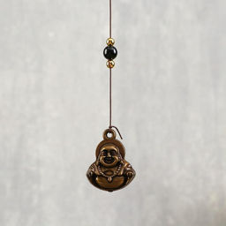 Музыка ветра металл «Хотей», 3 колокольчика, 42 см