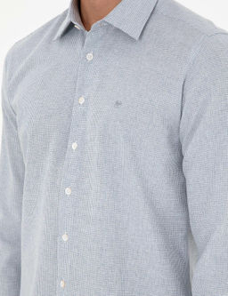 _ndigo Slim Fit Uzun Kollu G_mlek - Pierre cardin фото 7