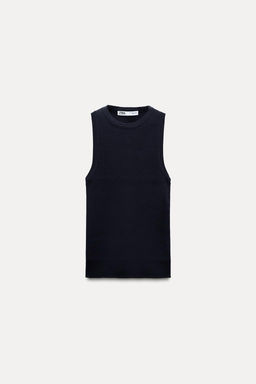 BASIC PLAIN KNIT TOP - Zara фото 9