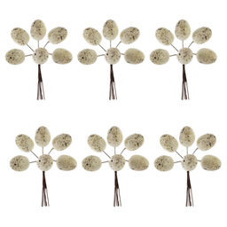 Набор из 6-ти изделий декоративных "Яйца пасхальные", L17 W3,5 H18/10 см