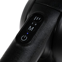 Массажёр для тела Windigo LEM-11, перкуссионный, 25 Вт, 12 насадок, 5 режимов, чёрный