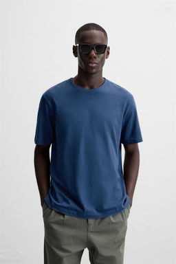 BASIC MEDIUM WEIGHT T-SHIRT - Zara фото 35