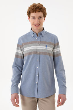 Erkek Gri Uzun Kollu G_mlek