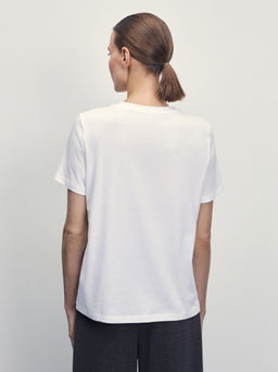 Футболка из хлопка / Zarina  фото 5