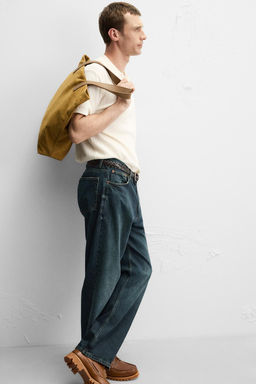 RIBBED KNIT POLO SHIRT - Zara фото 6