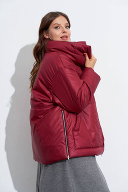 Куртка TEZA 5615 бордовый