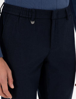Lacivert Ex. Slim Fit Kuma_ Pantolon