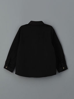 Erkek ?ocuk Gabardin G?mlek ve Ti??rt 2li