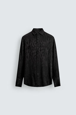 FLUID JACQUARD SHIRT - Zara фото 7