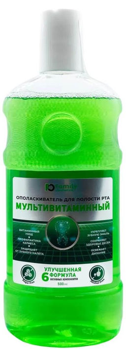 ВИЛСЕН / FОП-002 / "VilsenDent" Ополаскив.д/полости рта "Мультивитаминный" (500мл).12