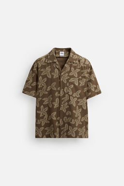 FLORAL JACQUARD SHIRT  OTIS KWAME KYE QUAICOE - Zara фото 7