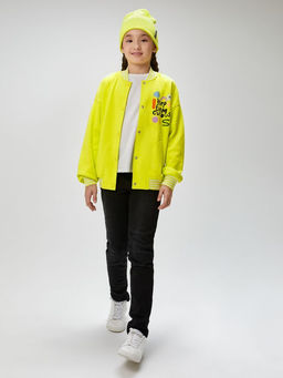 ACOOLA / Куртка детская для девочек Feira лайм  фото 2