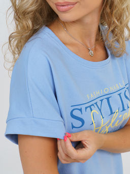 876 Платье "Голубой"