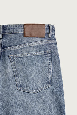 JEANS RELAXED FIT PLANCHADO / Azul - Zara фото 12