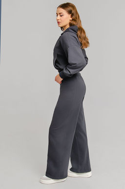 Арт. 2539 Костюм женский с брюками 42-48 (4 шт) Цвет:графит - Калинка фото 5