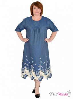 Платье Модель №597 размеры 44-82 - Plusmoda фото 10