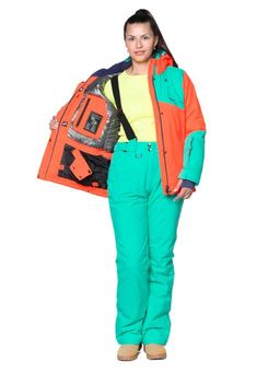 Костюм B-8723 Оранжевый