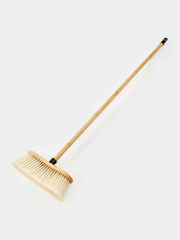 Щётка для пола Meli, 30×130 см, ворс 7 см, бамбук