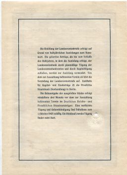 Облигация 4,5% 1000 рейхсмарок 1939 года Германия