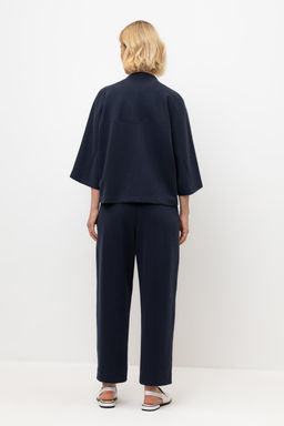 ЕВТ 4134/индиго брюки жен