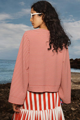 LIMITED EDITION STRIPED T-SHIRT - Zara фото 3