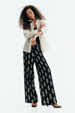 Pantal?n amplio con cintura fruncida - H&m фото 5