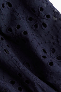 Top con mangas con bordado ingles - H&m фото 6