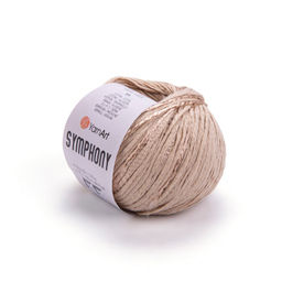Симфония (Symphony) пряжа YarnArt 80%хлопок 20%вискоза 10х50г/125м  фото 7
