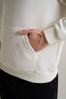 Худи Серо-белый ANTA SPORTS CLUB Sweat Hoodie фото 9
