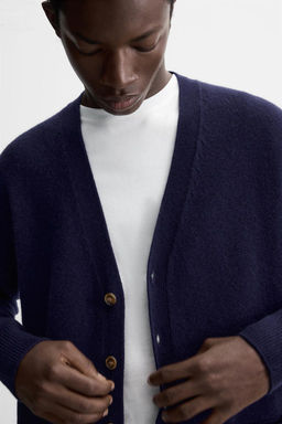 WOOL BLEND CARDIGAN - Zara фото 3