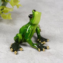 Цена за 4 шт. Фигурка Лягушка 6 см / YX9001 /уп 4/64/ - Галеонтрейд фото 4