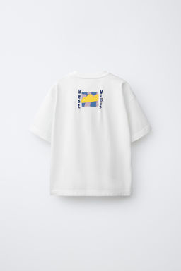 CAMISETA ESTAMPADA GR?FICO / Blanco - Zara фото 2