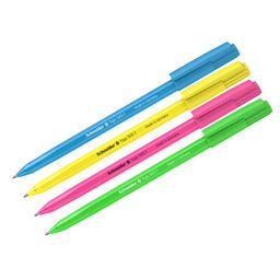 Ручка шар. Schneider "Tops 505 F Candy" (150540) синяя, 0.8мм., неоновый корпус, в ассорт.