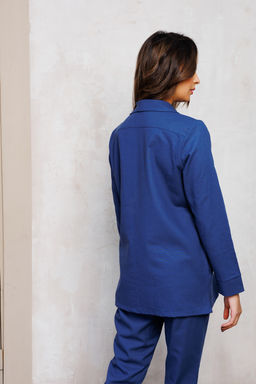 323-1 Жакет льняной женский