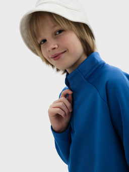 Детская олимпийка KELME Childrens Pullover (plus Fleece) Blue
