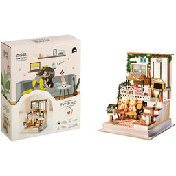 Румбокс "Загородная жизнь" - сборная модель (RMs_57073, "Три совы") инструменты, клей, светодиоды, батарейки