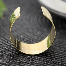 Кольцо для салфетки Марокко, 4,83 см, цвет золотой - Simaland фото 2