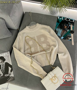 Кофта женская со стразами