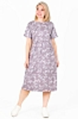 Платье Синди Х-449 (46-62) кулирка. Цвет в ассортименте - Лотос фото 27