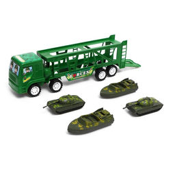 Грузовик инерционный Военный автовоз - Simaland фото 4